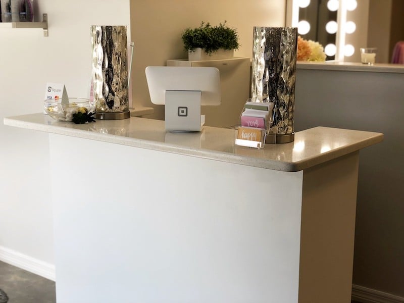 Trends Studio Hair and Makeup Lounge 1 Trends Studio Hair and Makeup Lounge Salon Desk